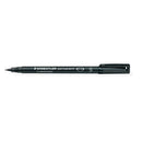 STAEDTLER Rotulador Lumocolor perm S negro