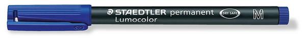 STAEDTLER Rotulador Lumocolor perm M azul