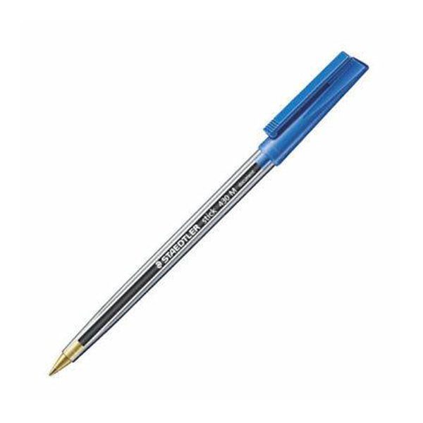 Bolígrafo azul punta fina Staedtler