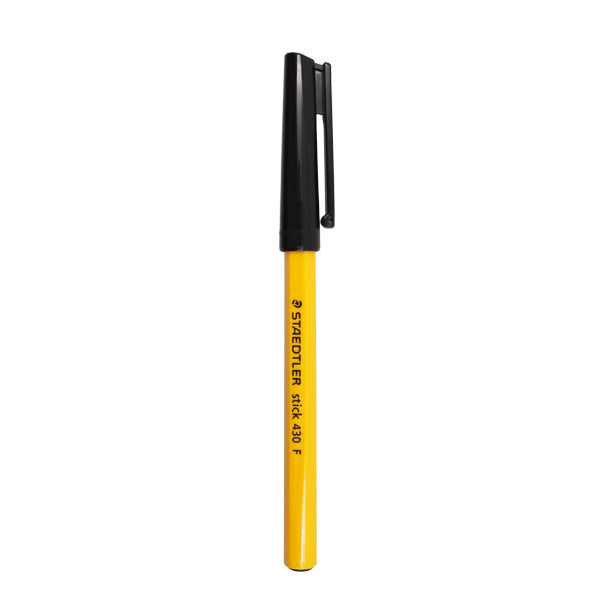 Bolígrafo negro punta fina Staedtler
