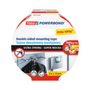 Cinta doble cara con adhesivo, ultra fuerte, 1.5 m