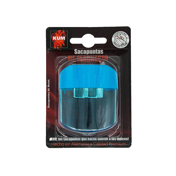 Sacapuntas 2 huecos metal oval Kum