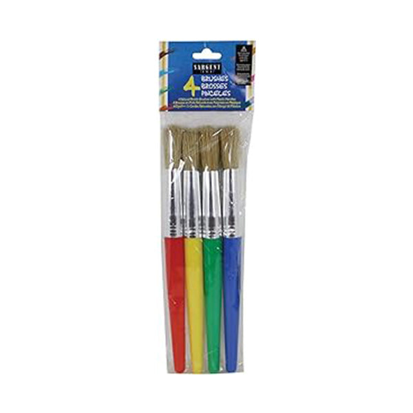 Pinceles jumbo set 4 unidades Sargent