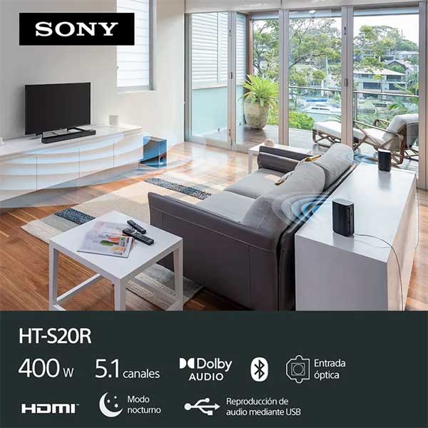 Barra sonido Sony