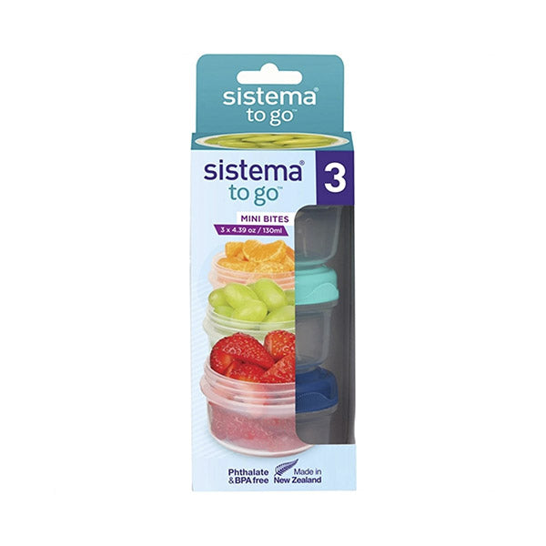Set 3 recipientes to go Sistema