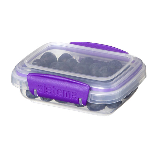 Recipiente rectangular 200 ml Sistema