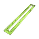 Regla 20cm color con abertura