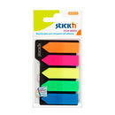 Flecha adhesiva 5 colores neón Stickn