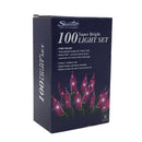 Luz en serie 100 unidades rosadas