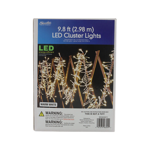 Luz 448 estrella en cadena