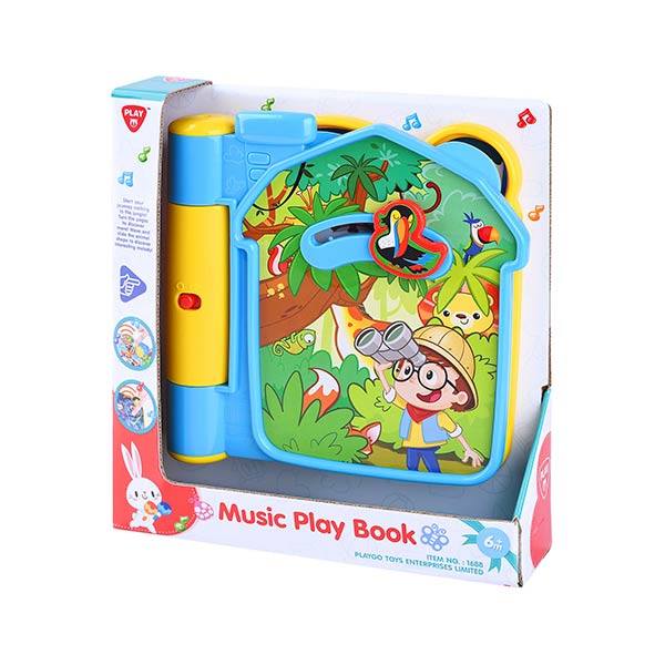 Juguete interactivo libro musical