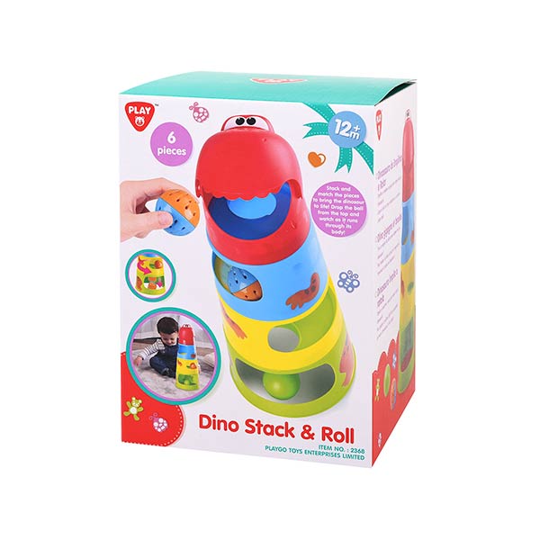 Torre apilable con juego de pelota Playgo