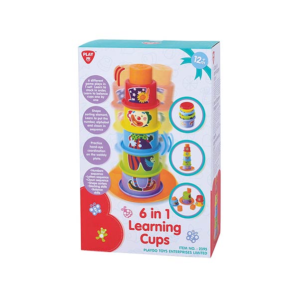 Tazas de aprendizaje 6 en 1 Play go