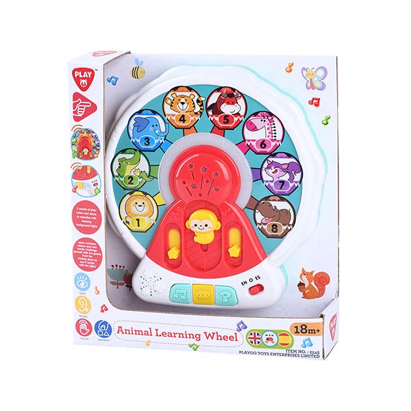 Rueda interactiva de animales Play go