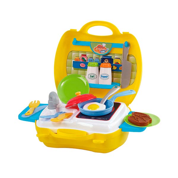 Cocina infantil portatil 22 pcs