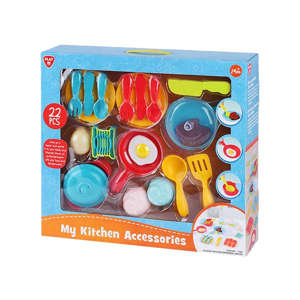 Set de cocina 22 piezas Play go