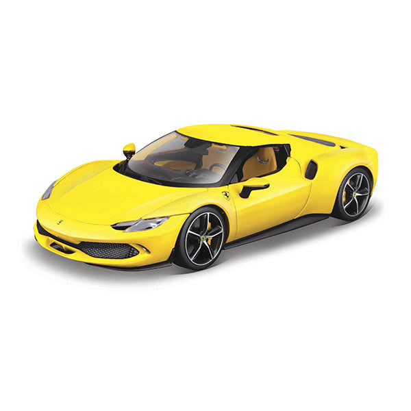 Vehículo 1:18 Ferrari 296 GTB amarillo