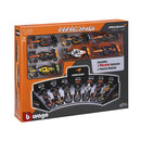Pack 7 vehículos 1:43 McLaren Racing