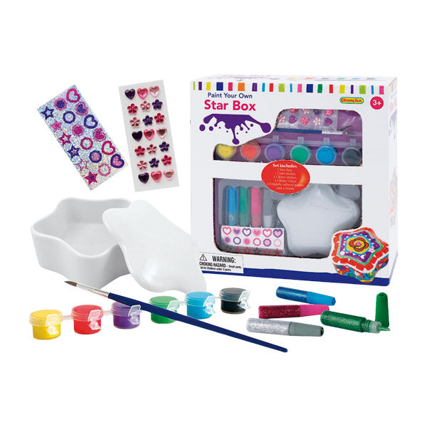 Pinta tu propia caja de estrella