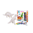 Pinta tu propio stegosaurus y tyrannosaurus