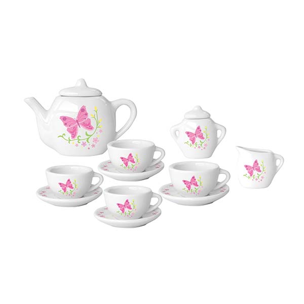 Juego de té 13 piezas porcelana