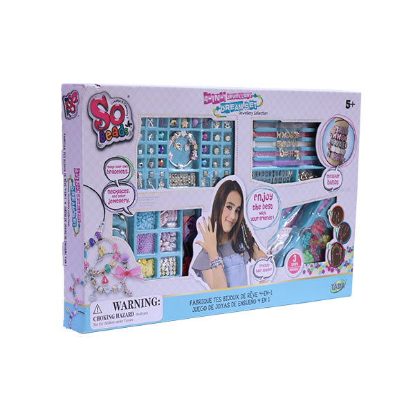 Set de juguete de bisutería 4 en 1