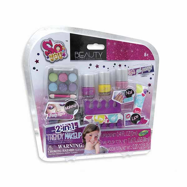 Set maquillaje y manicure