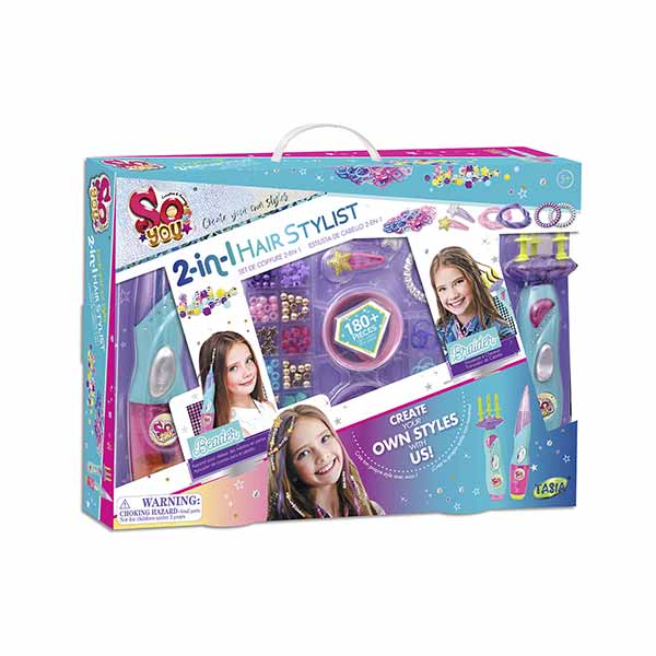 Set estilista de cabello 2 en 1