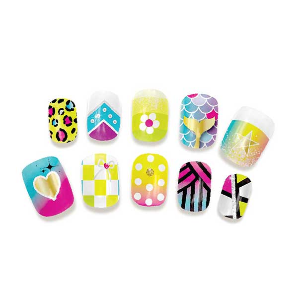 Set para uñas elegantes diseños surt