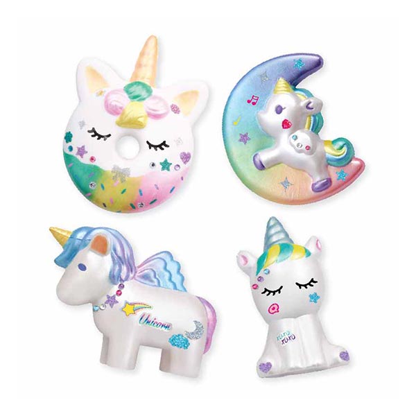 Set pintura squishy unicornio