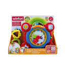 Reloj educativo con luz y sonido