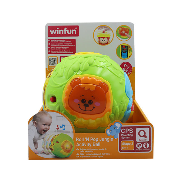 BOLA INTERACTIV ANIMALES D 000778 WINFUN