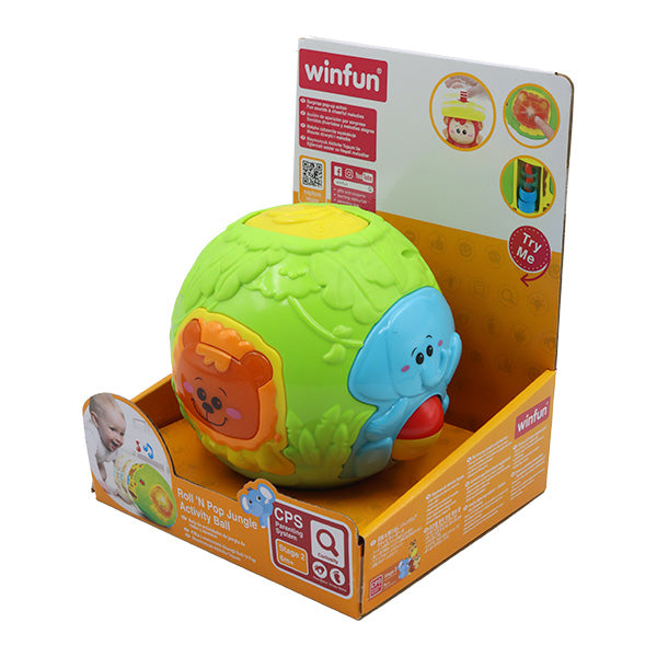 BOLA INTERACTIV ANIMALES D 000778 WINFUN