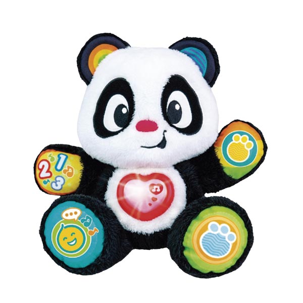 Peluche panda aprende conmigo interactivo