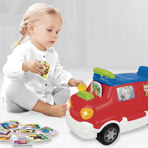 Montable camión safari interactivo