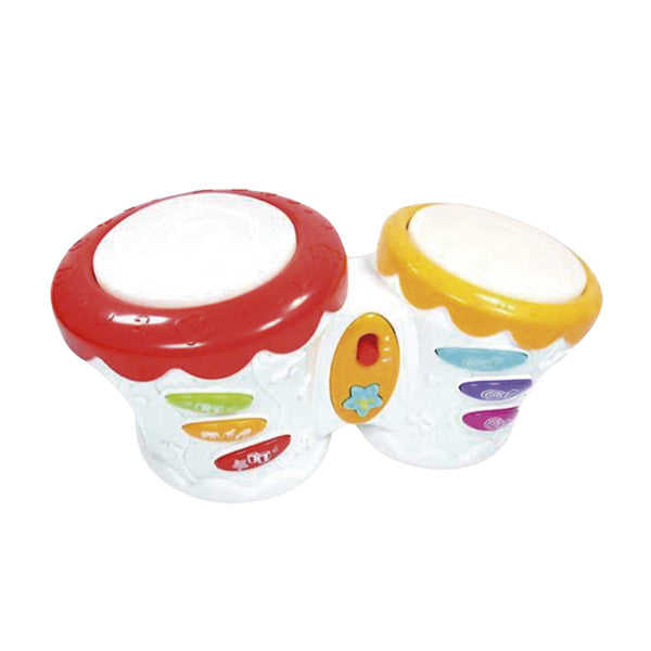 Tambor interactivo con luz y sonido