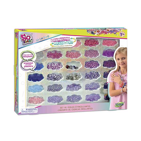 Set bisuteria perlas brillantes