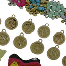 Juego de avalorios zodiaco