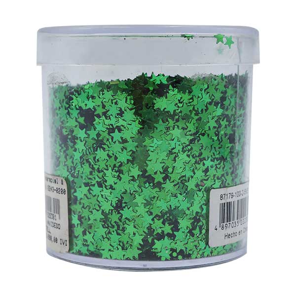 CONFETTI NAVIDEÑO ESTRELLA VERDE 87179-100-2-5VE
