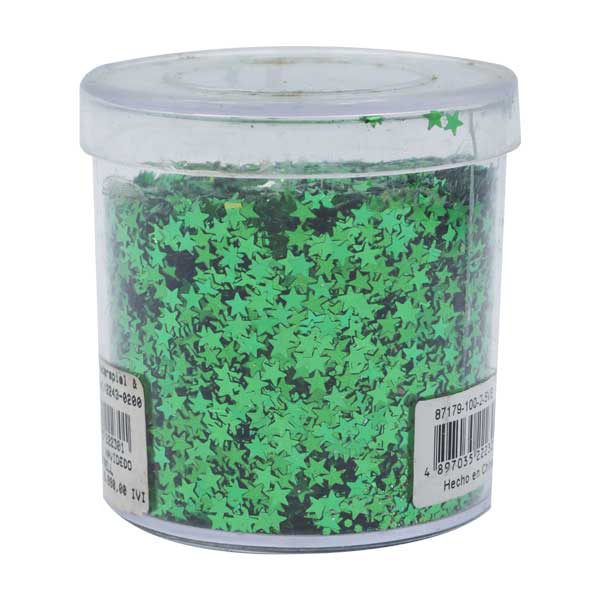 CONFETTI NAVIDEÑO ESTRELLA VERDE 87179-100-2-5VE