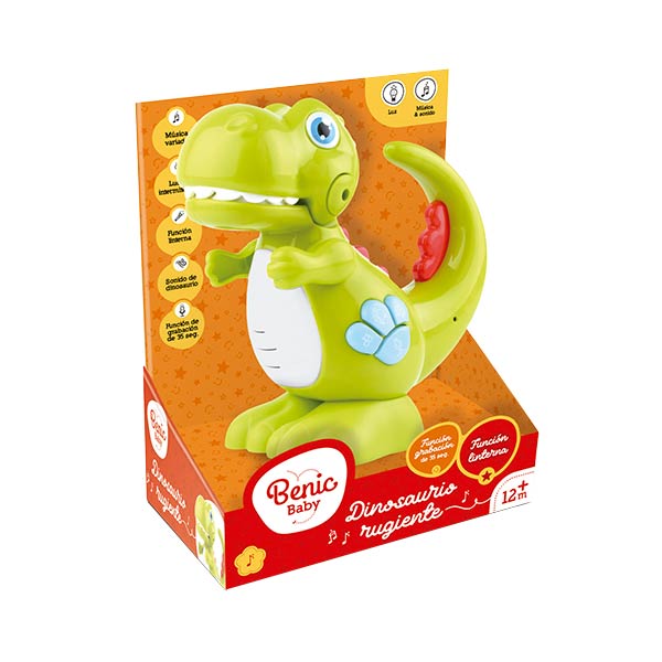 Figura dinosaurio rugiente