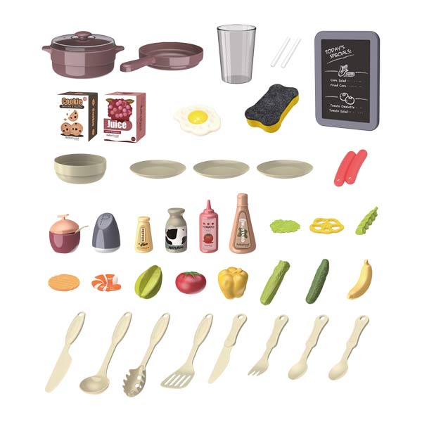 Set de cocina 42 piezas 63cm SW12