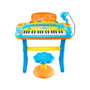 Teclado musical con silla