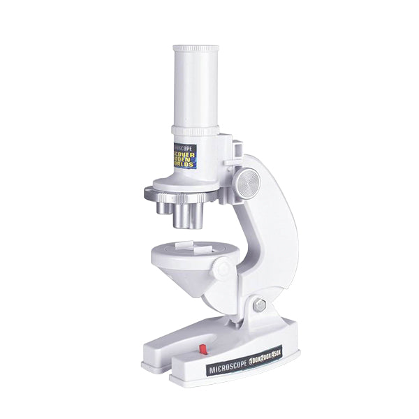 Set microscopio con fuente de luz