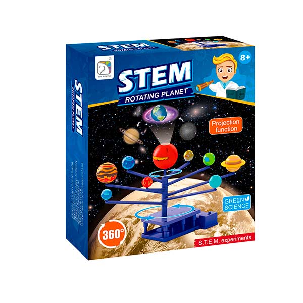 Set juego de ciencia sistema solar