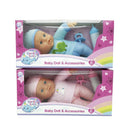Muñeca bebé 31cm con accesorios surt