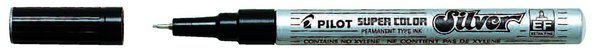 Marcador Plateado Pilot