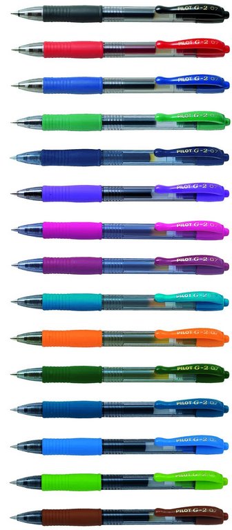 Bolígrafo de tinta gel G-2