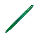 Bolígafo Super Grip mediano color verde retractil