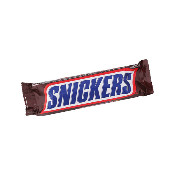 Barra chocolate con leche Snickers 50 gramos